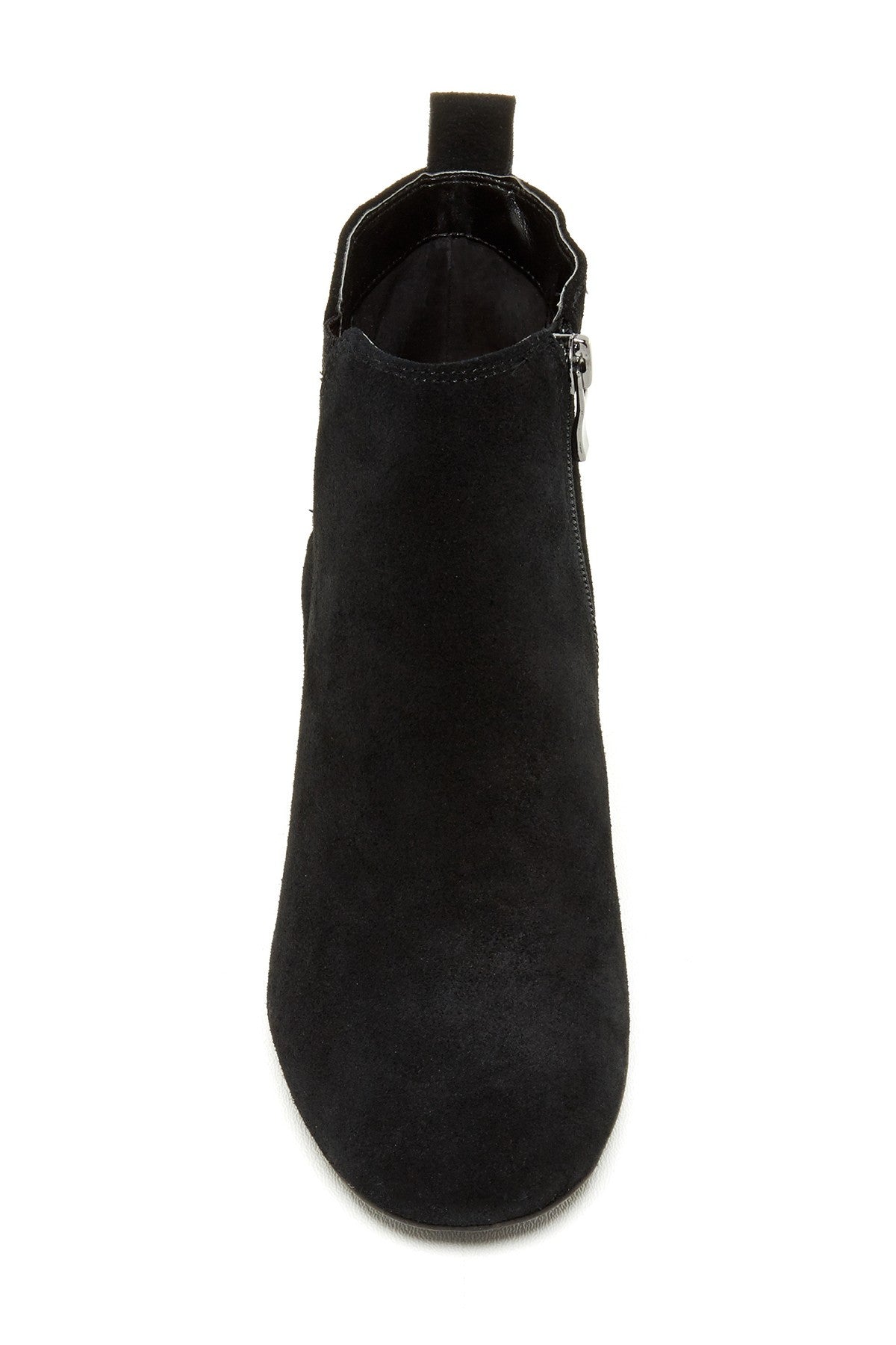 Tesori Frankie Black Suede Booties Boots Size 8