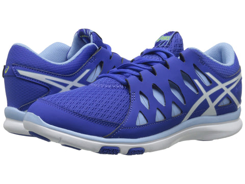 ASICS GEL-Fit Tempo Blue Mesh Athletic Running Training Shoes Size 9 - Designer-Find Warehouse - 1