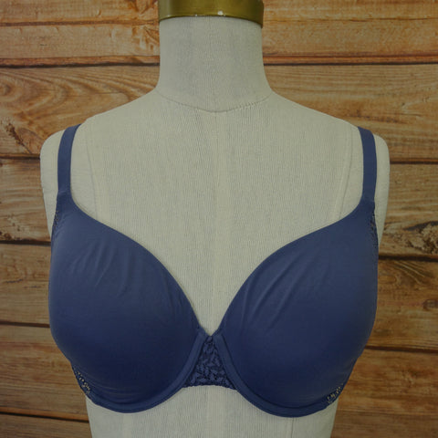 victoria secret body by victoria lined perfect coverage - 34DD  in Violet
