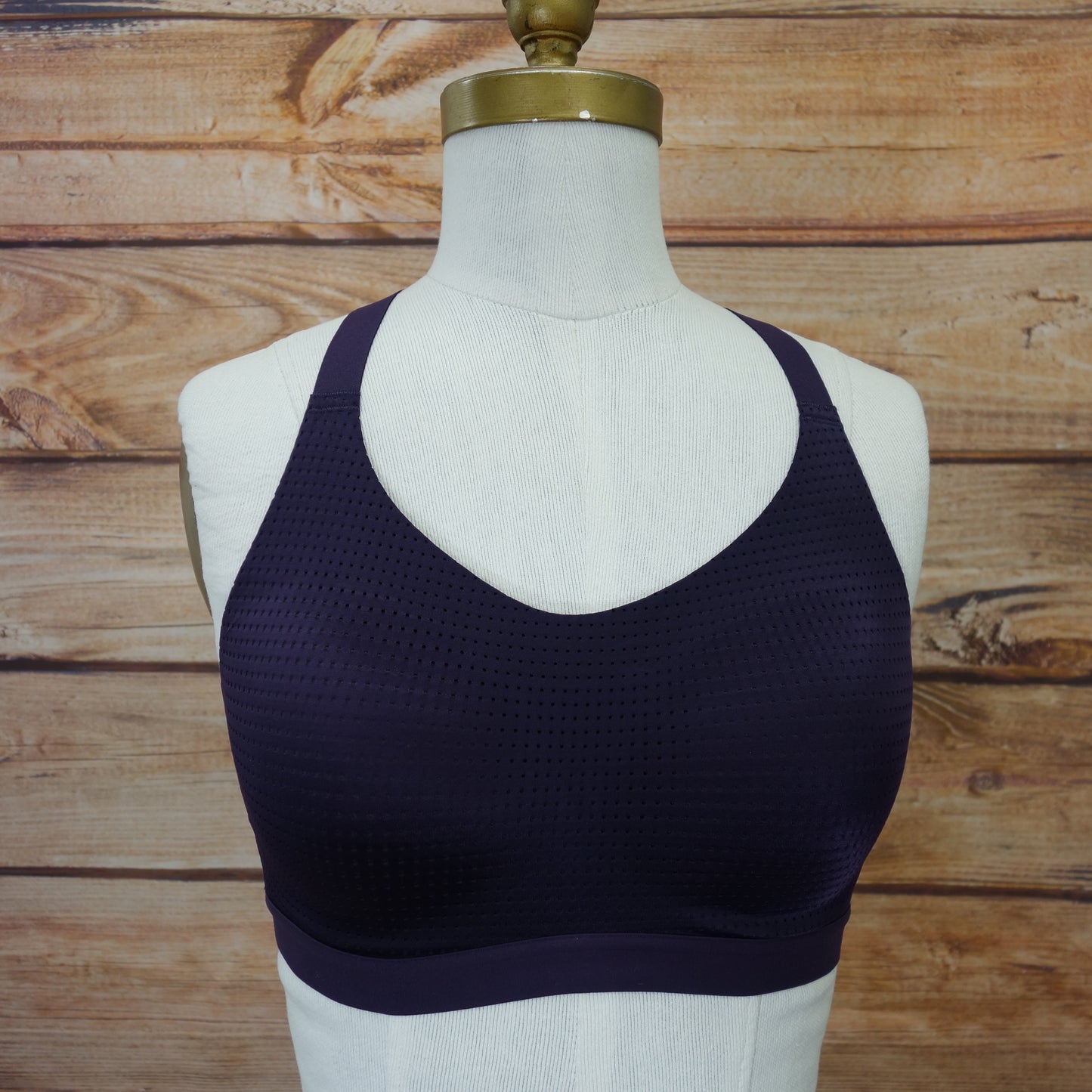 Victoria's Secret Lightweight Sports Bra with Cross Back Sz 34D