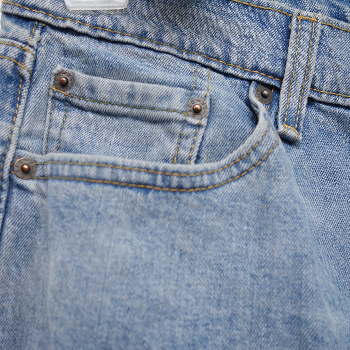 Levi's Mens 505 1765 Regular Fit Straight Leg Medium Denim Jeans 30 x 34