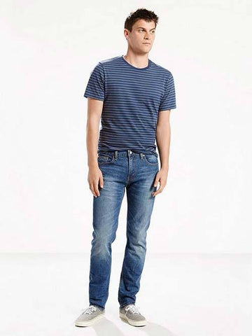 Levi's Mens 511 1163 Slim Fit Dark Blue Wash Fashion Denim Jeans Size 31 x 32