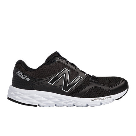 New Balance Mens Athletic Black 490V3 Running Training Shoes Size 11