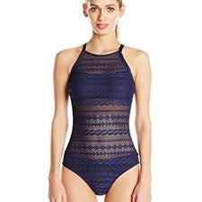*Nautica Grand Isle Navy One Piece Swimsuit Size 8