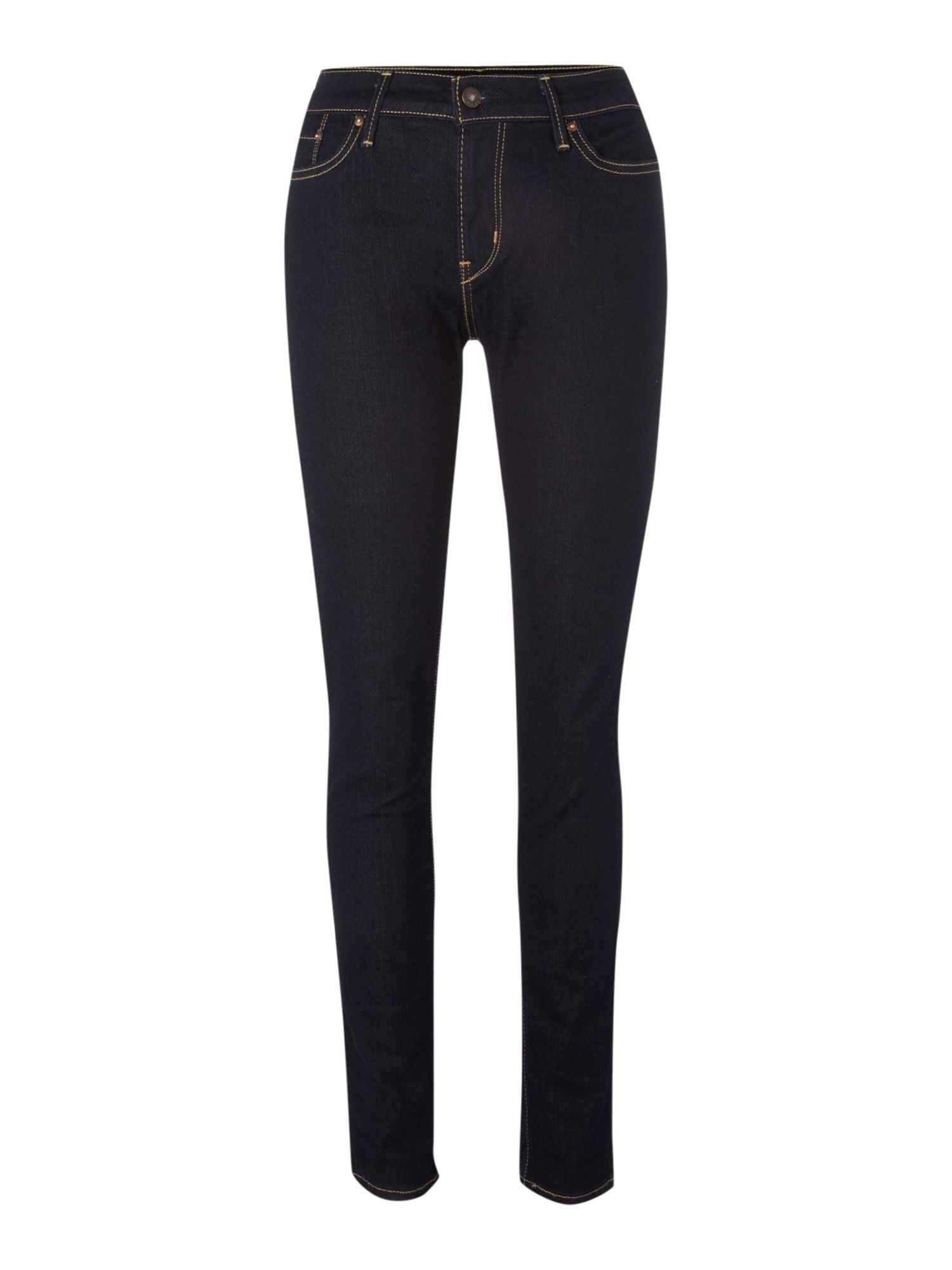 Levi s Blue Mid Rise Slight Curve Id Skinny Leg Jeans Size 00 24 X 32 Mall Closeouts