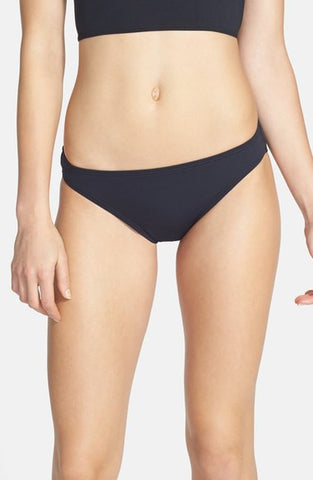 MICHAEL Michael Kors Navy Classic Bikini Bottoms Size M - Designer-Find Warehouse - 1