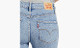 Levi's 721 0009 Womens Light Blue Wash Slim Skinny Jean Size 12 / 31 X 32 - Designer-Find Warehouse - 2