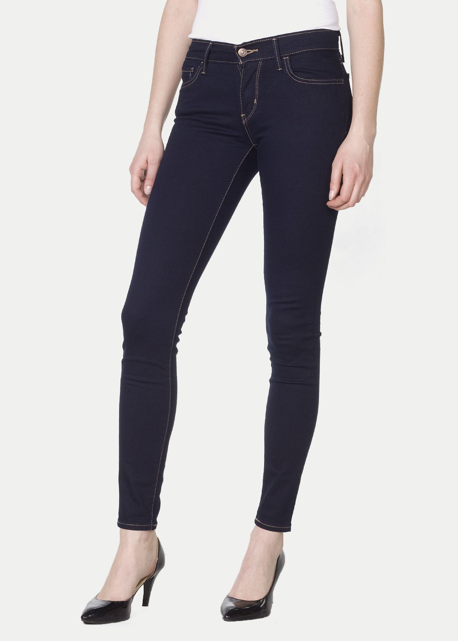 Levi's 710 0036 Womens Hopless Wanderer Super Skinny Jean Size 4 / 27 X 30 - Designer-Find Warehouse - 2