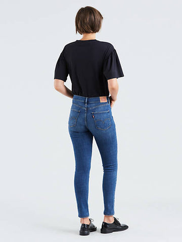 Levi's 311 0074 Shaping Medium Blue Denim Slim Skinny Denim Jeans Size 0M / 25 x 30