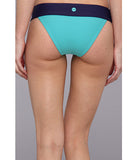 Roxy Womens Blue Wipeout Bikini Bottoms Size M - Designer-Find Warehouse - 2