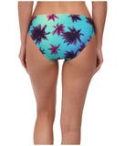 Carve Designs Blue Palm St. Barth Bikini Bottoms Size Medium - Designer-Find Warehouse - 3