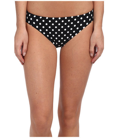 DKNY Swim Womens D80661 Let's Hear It for the Dots Classic Bikini Bottoms Size M - Designer-Find Warehouse - 1