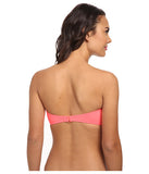 DKNY Womens Pink Cover Ring Solids Bandeau Bra Top Size L - Designer-Find Warehouse - 3