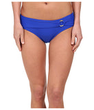 Body Glove Blue Smoothies Contempo Belted High Waist Bottoms Size Large - Designer-Find Warehouse - 1