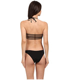 Rip Womens Love N Surf Black One Piece Strappy Front Bikini Swimsuit Size XS - Designer-Find Warehouse - 3