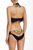 Trina Turk Black Nuevo Sol Hipster Bikini Bottoms Size 6 - Designer-Find Warehouse - 2
