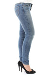 Levi's Womens 711 Skinny 0010 Star Gaze Wash Slim Skinny Stretch Denim Jeans Size 33 X 34 - Designer-Find Warehouse - 2