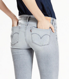 Levi's Womens Gray 711 Skinny Denim Jeans Size 10 / 30 X 32 - Designer-Find Warehouse - 2