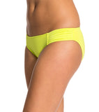 Seafolly Womens Chartreuse Goddess Separates Pleated Hipster Bikini Bottoms Size 12 - Designer-Find Warehouse - 2