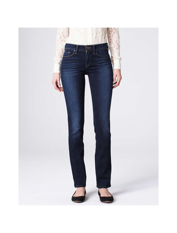 Lucky Brand 7W11421 Sofia Straight Dark Wash Denim Jeans Size 0/25 - Designer-Find Warehouse - 1