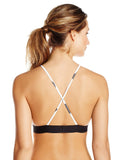 KAMALIKULTURE White Polka Dot Banded Bikini Top Size XS - Designer-Find Warehouse - 2