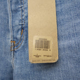 Levi's Wedgie Skinny Light Blue Ripped Denim Slim Skinny Denim Jeans Size 0M / 25 x 27
