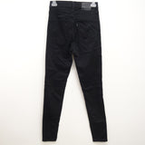 Levi's Womens Black Mile High Super Skinny Jeans Size 4M / 27 x 30