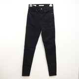 Levi's Womens Black Mile High Super Skinny Jeans Size 4M / 27 x 30