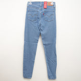 Levi's 720 0010 Womens Light Blue High Rise Skinny Denim Jeans Size 2M / 26 X 30