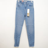 Levi's 720 0010 Womens Light Blue High Rise Skinny Denim Jeans Size 2M / 26 X 30
