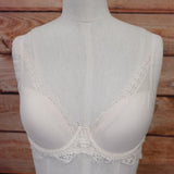 New Victoria Secret Dream Angels Lined Demi Bra In Ivory - 32D
