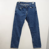 Levi's Mens 505 1765 Regular Fit Straight Leg Medium Denim Jeans 34 x 32