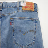 Levi's Mens 505 1765 Regular Fit Straight Leg Medium Denim Jeans 40 x 34