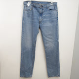 Levi's Mens 505 1765 Regular Fit Straight Leg Medium Denim Jeans 40 x 34