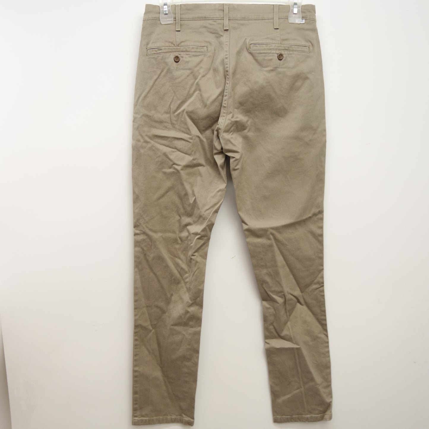 Levi's Mens 511 0003 Slim Fit Khaki Twill Chino Dress Pants Size 33 x 34