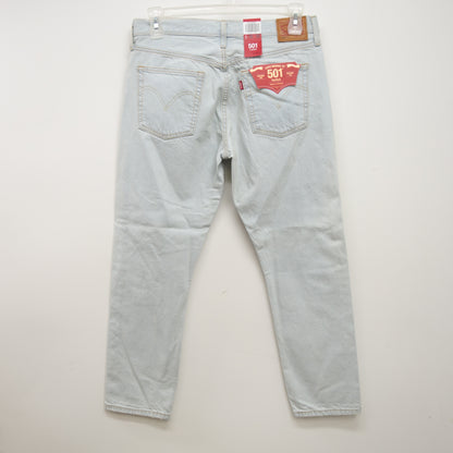 Levi's 501 0032 T Taper Womens Button Fly Denim Jeans Size 30 x 28