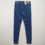 Levi's 720 0009 Womens Light Blue High Rise Skinny Denim Jeans Size 4M / 27 X 30