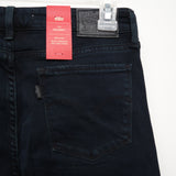 Levi's Womens 711 0202 Black Skinny Mid Rise Denim Jeans Size 4M / 27 x 30