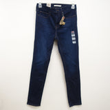 Levi's Slimming Skinny Dark Blue Denim Jeans Size 10M 30 x 30