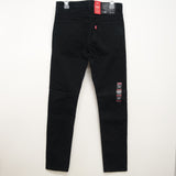Levi's Mens 510 4173 Skinny Fit Black Wash Denim Jeans Size 30 x 32