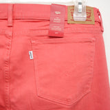 Levi's 710 0159 Womens Coral Super Skinny Denim Jeans Size 16M / 33 x 30