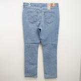 Levi's Womens Classic Straight Leg Mid Rise Blue Denim Jeans Size 16M / 33 x 30