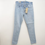 Levi's Womens 711 0275 Skinny Light Wash Slim Denim Jeans Size 14L 32 x 32