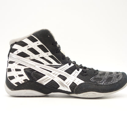 ASICS SPLIT SECOND Black Gray Matflex Wrestling Shoes J203J US 8 EU 39.5