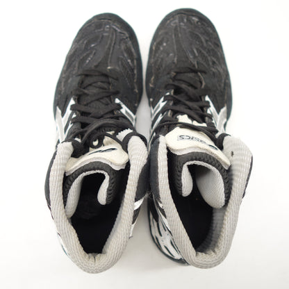 ASICS SPLIT SECOND Black Gray Matflex Wrestling Shoes J203J US 8 EU 39.5