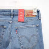 Levi's 711 0002 Womens Seamed Skinny Altered Jeans Size 00M / 24 x 27