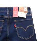 Levi's 710 0025 Super Skinny Dark Wash Denim Jeans Size 2L / 26 x 34