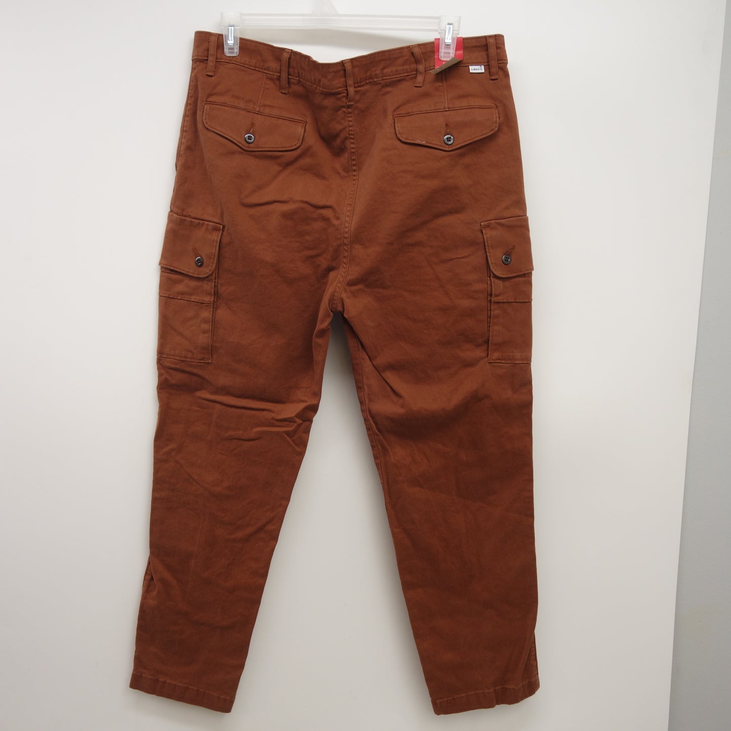 Levi's Mens Burnt Orange Slim Fit Casual Cargo Utility Pants Size 40 x 32