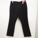 * Levi's Womens 505 0120 Black Wash Straight Leg Denim Jeans Size 16M / 33 x 32