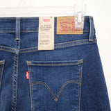 Levi's Womens Classic Mid Rise Skinny Stretch Denim Jeans Size 12S / 31 x 28